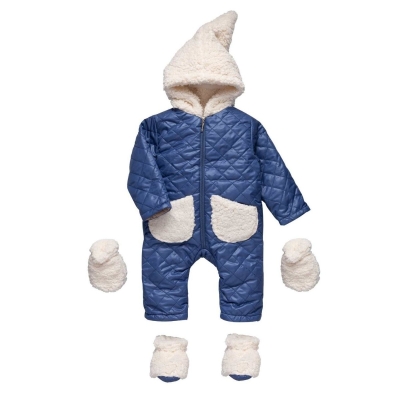 Bebek Kozmonotu 9-12-18-24 ay huni şapkalı 