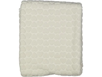 EKO 100X120 CM POŞETLİ PELUŞ KALP DESENLİ BATTANİY