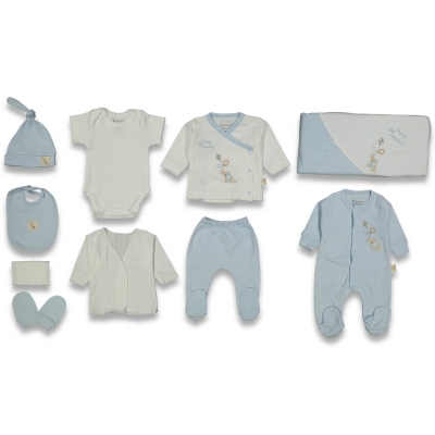 ERKEK 1/1 AY FİLLİ NAKIŞLI 10LU SET