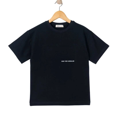 ERKEK 11/14 YAŞ STRONG KABARTMA BASKILI T-SHIRT
