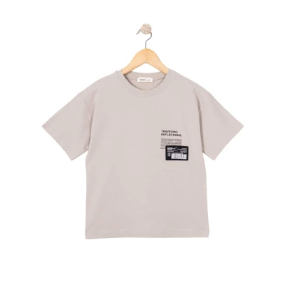 ERKEK 11/14 YAŞ TRAVELING BASKILI T-SHIRT