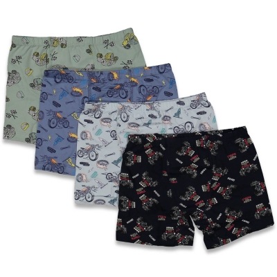 ERKEK 12/13 YAŞ DESENLİ BOXER