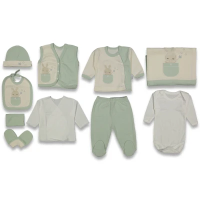 ERKEK 1/6 AY SİHİRBAZLİ TAVŞAN 10LU SET