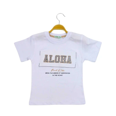 ERKEK 2/10 YAŞ ALOHA KISAKOL T-SHIRT