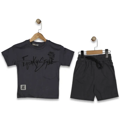 ERKEK 3/10 YAŞ  FREEKT STAYLE ŞORTLU TAKIM