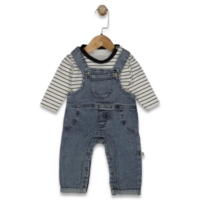 ERKEK 3/12 AY ÇİZGİLİ BADİLİ KOT SLOPET TAKIM