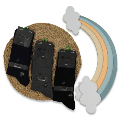 ERKEK 40/44 BEDEN YESNA LİKRALI BAMBU PATİK ÇORAP