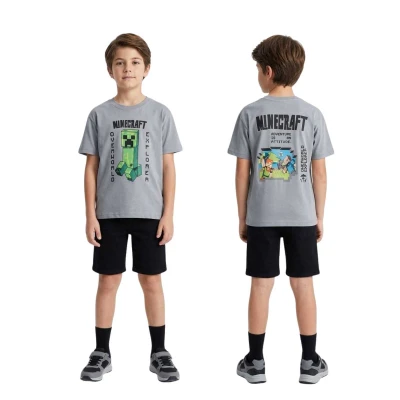 ERKEK 5/13 YAŞ MINECRAFT TİŞÖRT 