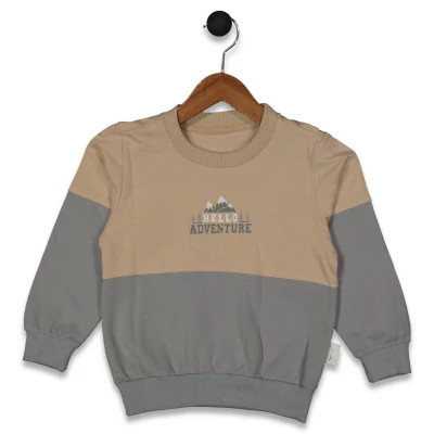 ERKEK 5/8 YAŞ BASKILI SWEAT