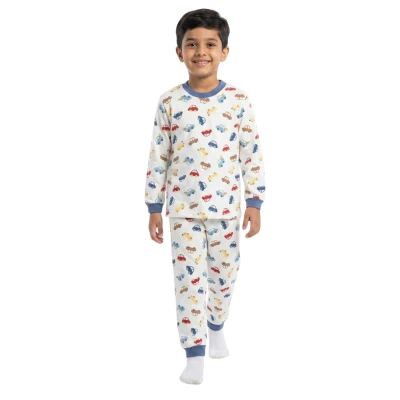 ERKEK 7/9 YAŞ ARABALAR PJAMA TAKIM