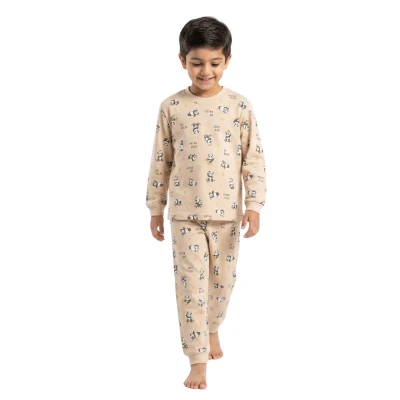 ERKEK 7/9 YAŞ PANDA PJAMA TAKIM