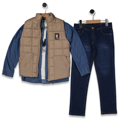 ERKEK 9/12 YAŞ NO BO ARMALI MEVSİMLİK 4 LÜ TAKIM