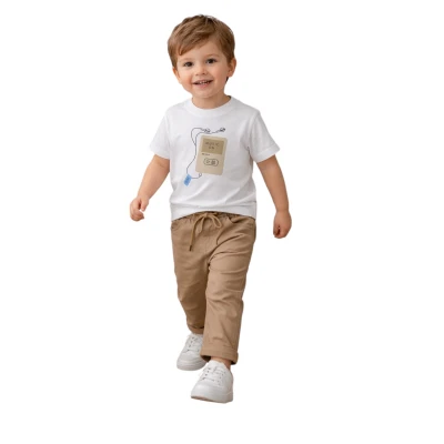 Erkek Bebek Baskılı Takım