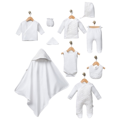 KIZ 1/2 AY  DANTEL GÜPÜRLÜ 10 LÜ  SET