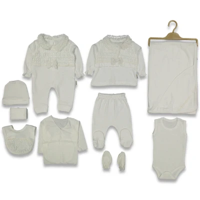 KIZ 1/2 AY   PAPYON DANTELLİ 10 LÜ SET