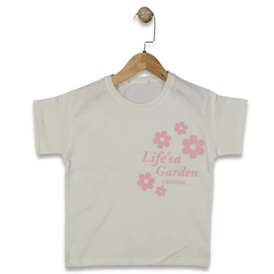 KIZ 3/12 YAŞ LİFE'SA BASKILI SWEAT