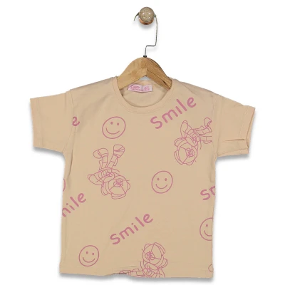 KIZ 3/12 YAŞ SİMİLE EMOJİ BASKILI SWEAT