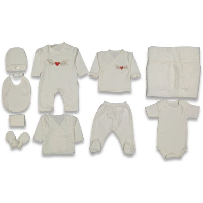 KIZ 3/3 AY 10'LU SET KALPLİ ÇİÇEK
