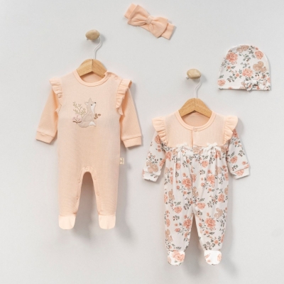 KIZ 3/6 AY SİNCAP NAKIŞLI 2Lİ TULUM