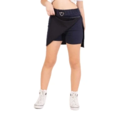 KIZ 5/8 YAŞ GİZLİ FERMUARLI ŞORT ETEK