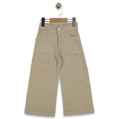 KIZ 5/8 YAŞ KETEN PANTOLON