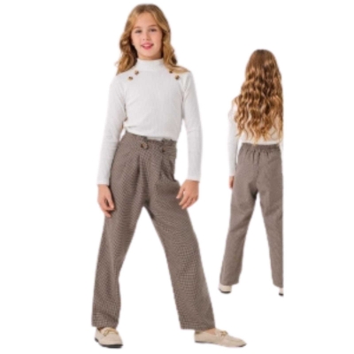 KIZ 5/9 YAŞ KAZ AYAĞI FİTİLLİ TAKIM