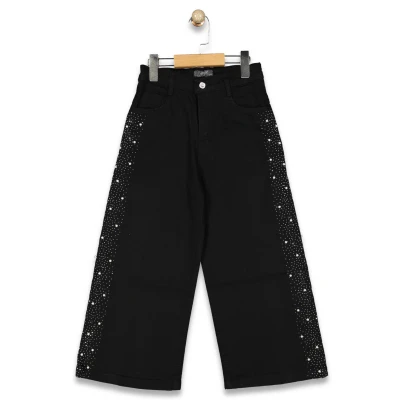 KIZ 8/12 YAŞ ELEYSA KIZ KOT PANTOLON