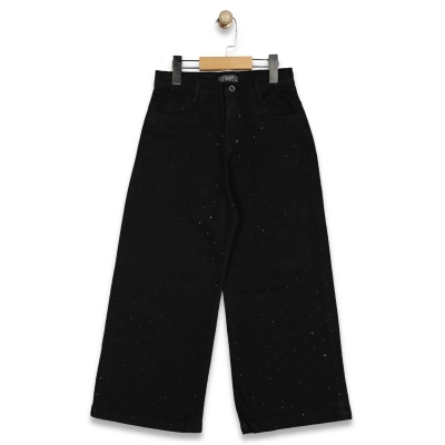 KIZ 8/12 YAŞ ELEYSA TAŞLI KOT PANTOLON