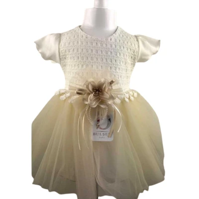 KIZ 9/18 AY YAZLIK KULE DANTELLİ ELBİSE