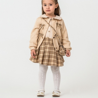 KIZ 9/24 AY EKOSE ETEKLİ ÇANTALI ÜÇLÜ TAKIM