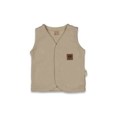 UNISEX 1/12 AY INTERLOK DERİ ARMALİ YELEK