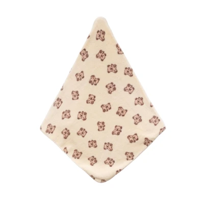 UNISEX 1/18 AY SEVİMLİ AYICIK DESEN ÇİFT KAT BATTA