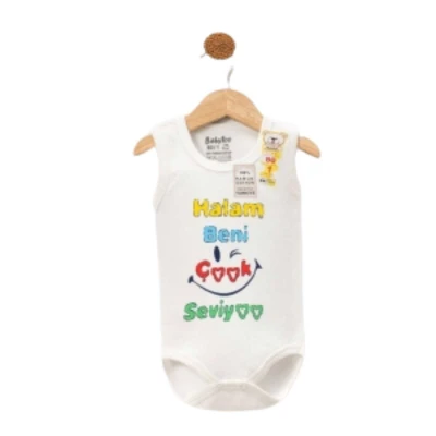 UNISEX 12 Ay,18 Ay,24 Ay,3 Yaş HALAM SEVIYOR BASKI