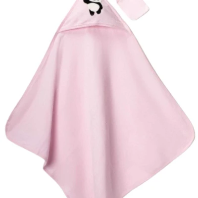 UNISEX 1/2 YAŞ SÜZENE PANDA NAKIŞLI HAVLU SİLGİ