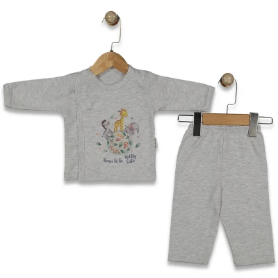 UNISEX 1/3 AY HAYVANLAR ALEMİ PATİKSİZ TAKIM