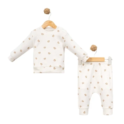 UNISEX 1/3 AY KÜÇÜK AYI DESENLİ TAKIM