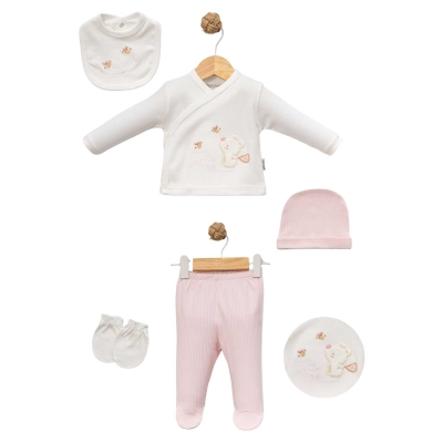 UNISEX 1/3 AY SEVİMLİ ZÜRAFA 5 Lİ ZIBIN TAKIMI