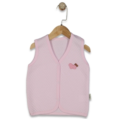 UNISEX 1/3 YAŞ KELEBEKLİ KAPİTONE TEK KAT YELEK