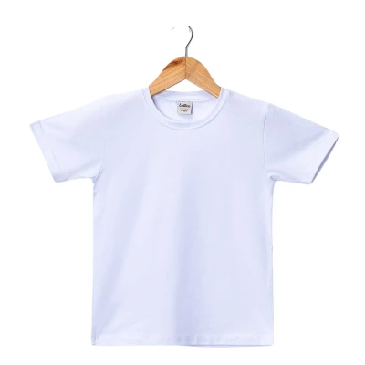 UNISEX 13/16 YAŞ UNİSEX   BEYAZ   KISA KOL DÜZ BAD