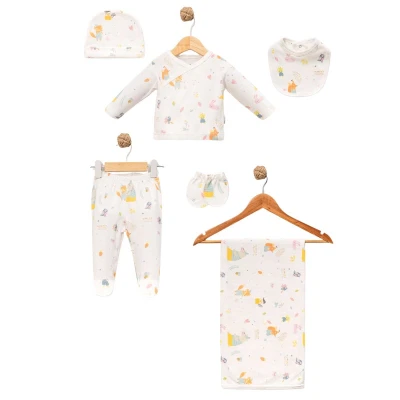 UNISEX 1/6 AY TİLKİ DESEN 6 PARÇA ZIBIN TAKIMI