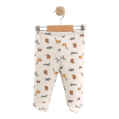 UNISEX 1/9 AY HAYVANLAR ALEMİ MANŞETLİ TEK ALT