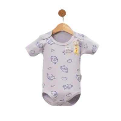 UNISEX 1/9 AY KISA KOL CIVCIV DESENLI KUCUK BADI