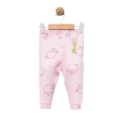 UNISEX 1/9 AY KOYUN DESENLİ MANSETLİ TEK ALT