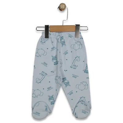 UNISEX 1/9 AY SAFARİ DESENLİ PATİKLİ TEK ALT