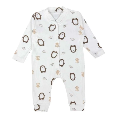 UNISEX 1/9 AY SEVİMLİ PENGUEN MANŞETLİ TULUM