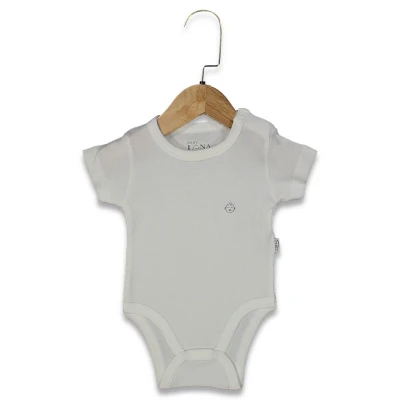 UNISEX 3/18 AY ÜSTTEN ÇITLI YARIM KOL BADY 