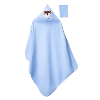 UNISEX 3/24 AY FOX SÜZENE NAKIŞLI HAVLU SİLGİ