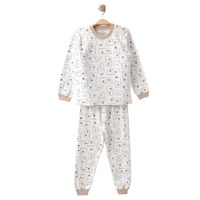UNISEX 7/9 YAŞ KOALA BİSİKLET YAKA PİJAMA