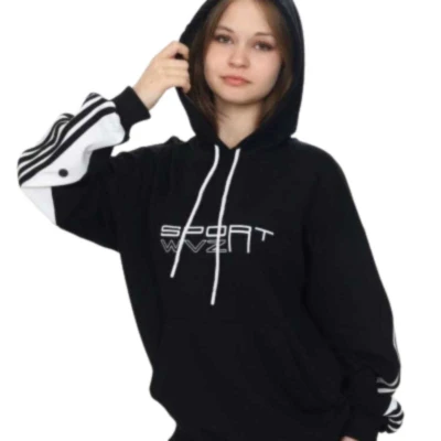 UNISEX 8/16 YAŞ KAPŞONLU VE ÇITÇITLI SWEAT