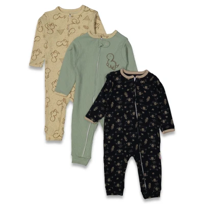 UNISEX 9/18 AY FERMUARLI DİNO TULUM